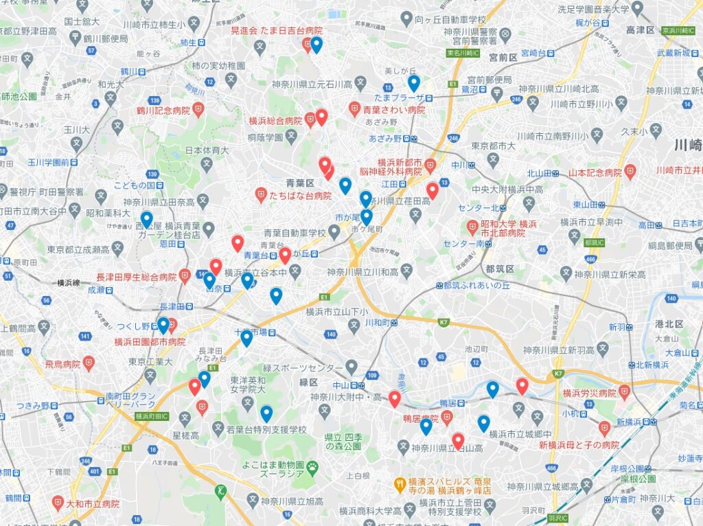 青葉区の水道屋さんはどれくらいあるの？